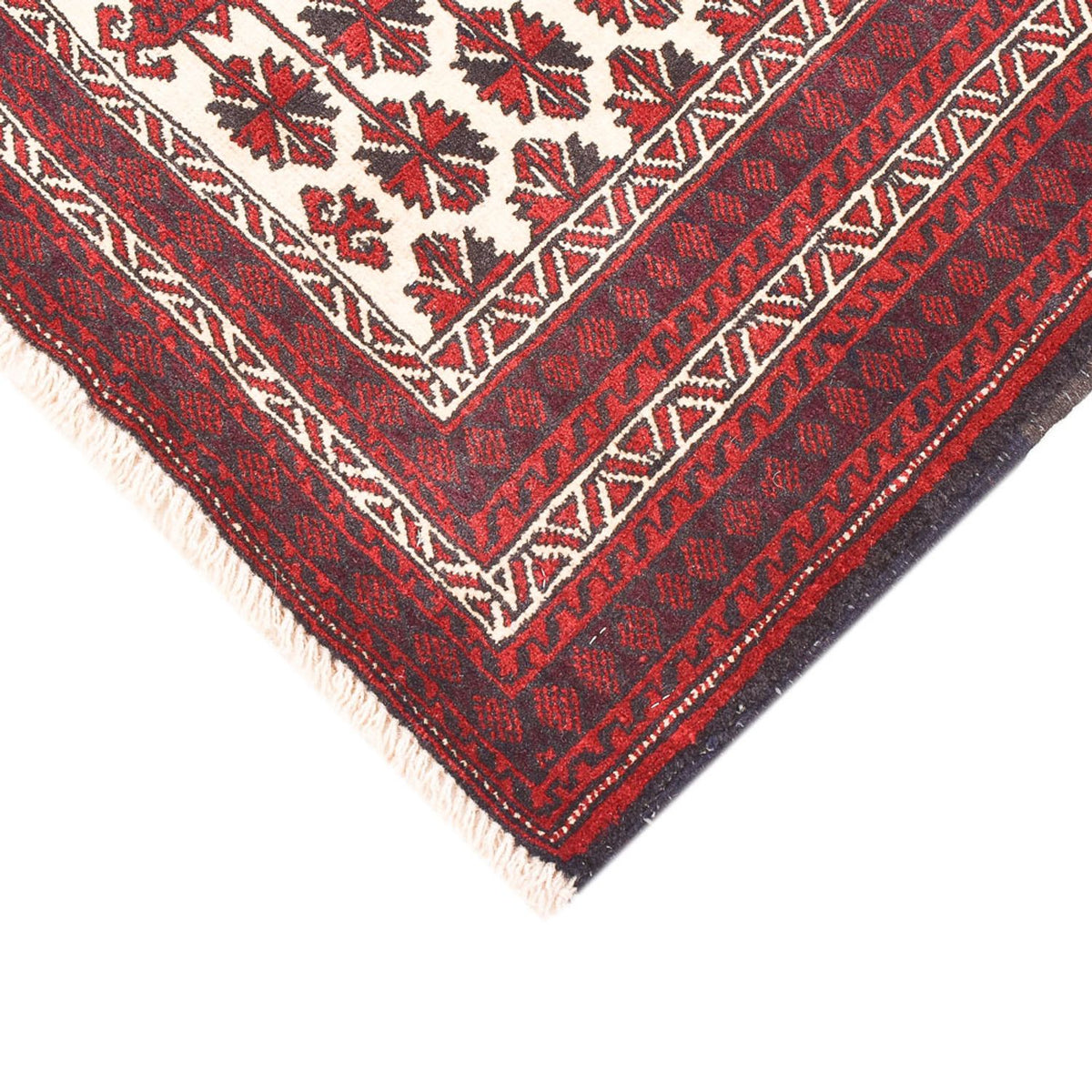 Baluch-matta - 137 x 100 cm - flerfärgad