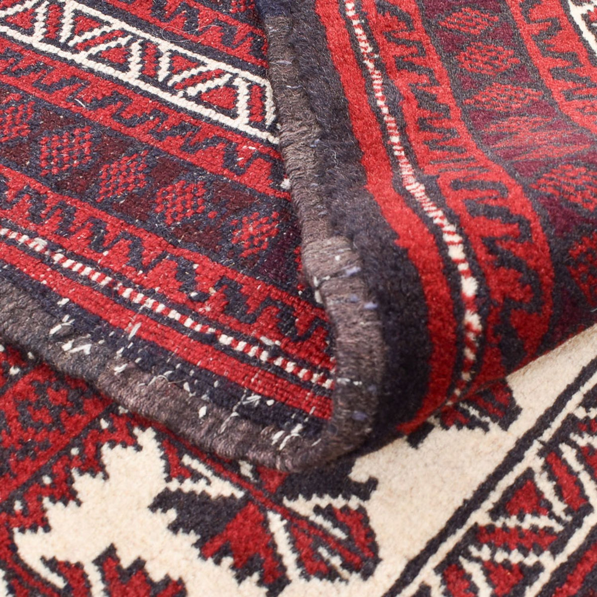 Baluch-matta - 137 x 100 cm - flerfärgad