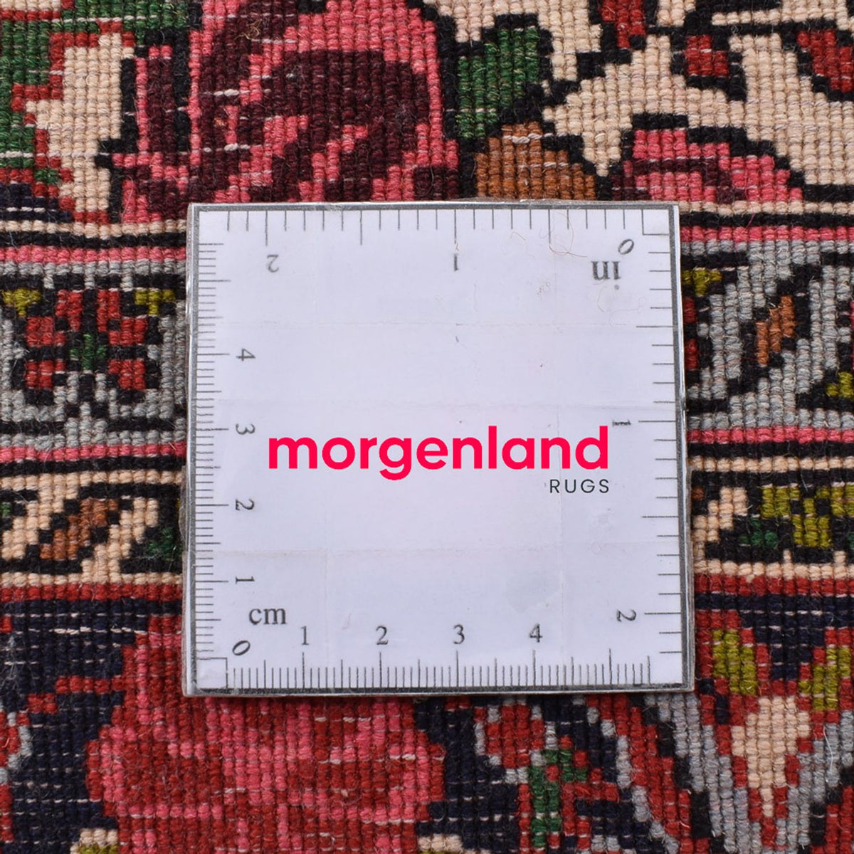 Persisk matta - Bijar - 214 x 142 cm - grädde