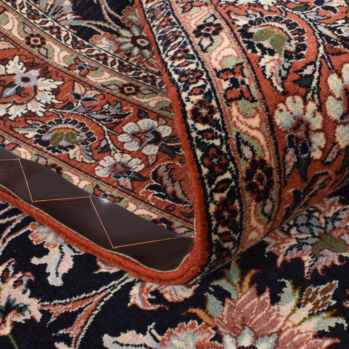 Persisk matta - Bijar - 223 x 140 cm - mörkblå