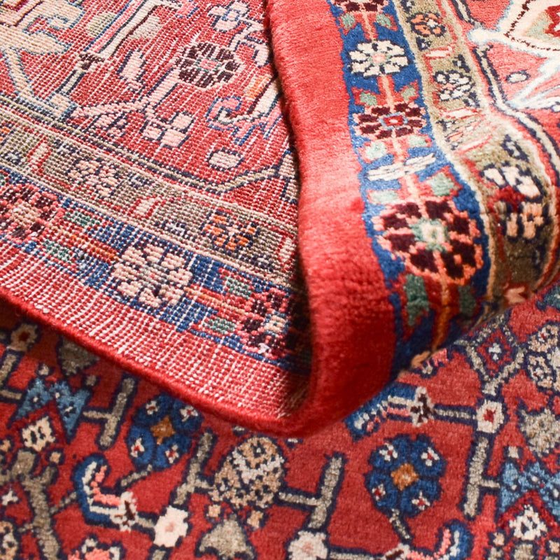 Persisk matta - Bijar - 286 x 201 cm - röd