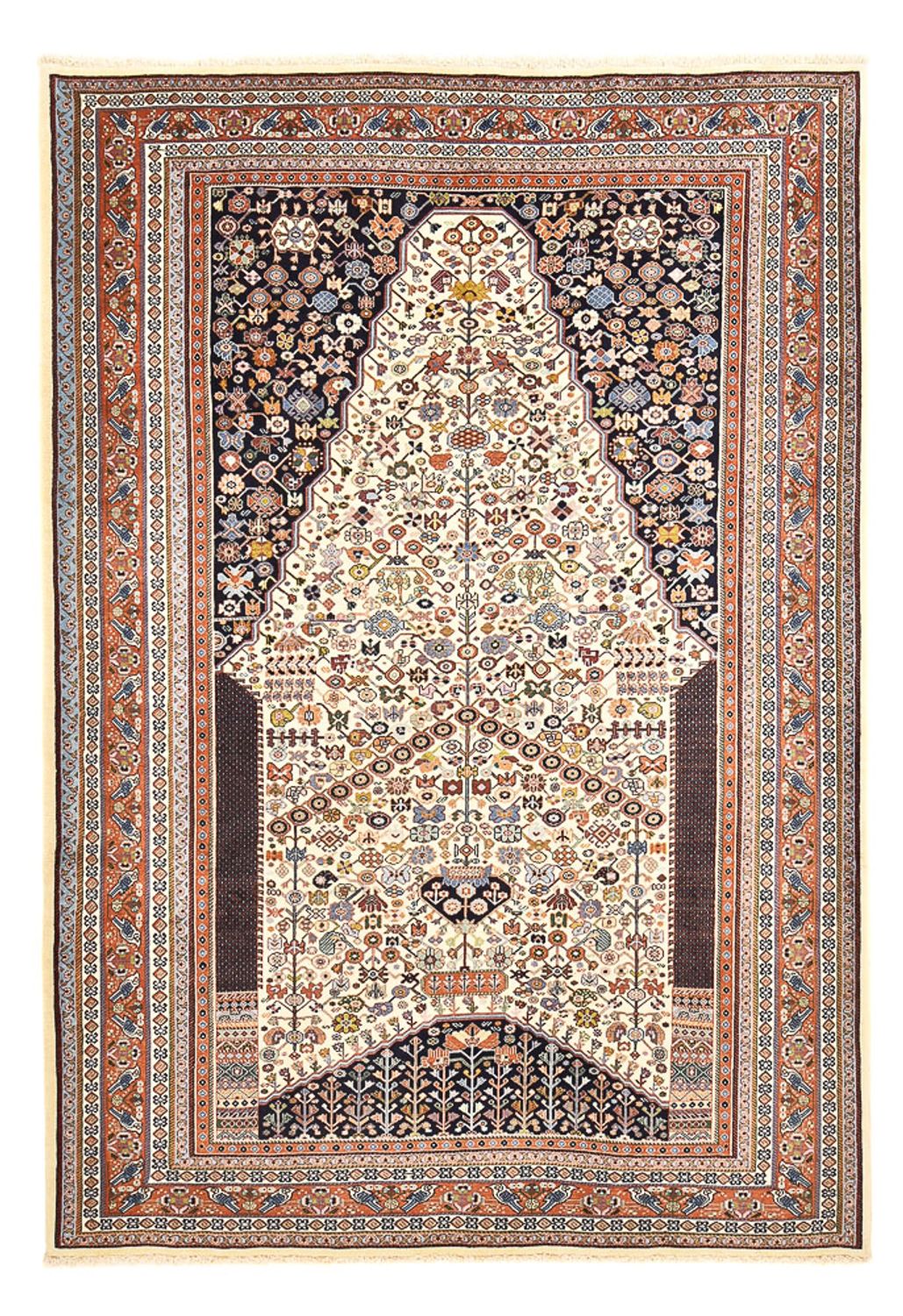 Gabbeh-matta - Kashkuli Persiska - 295 x 205 cm - beige