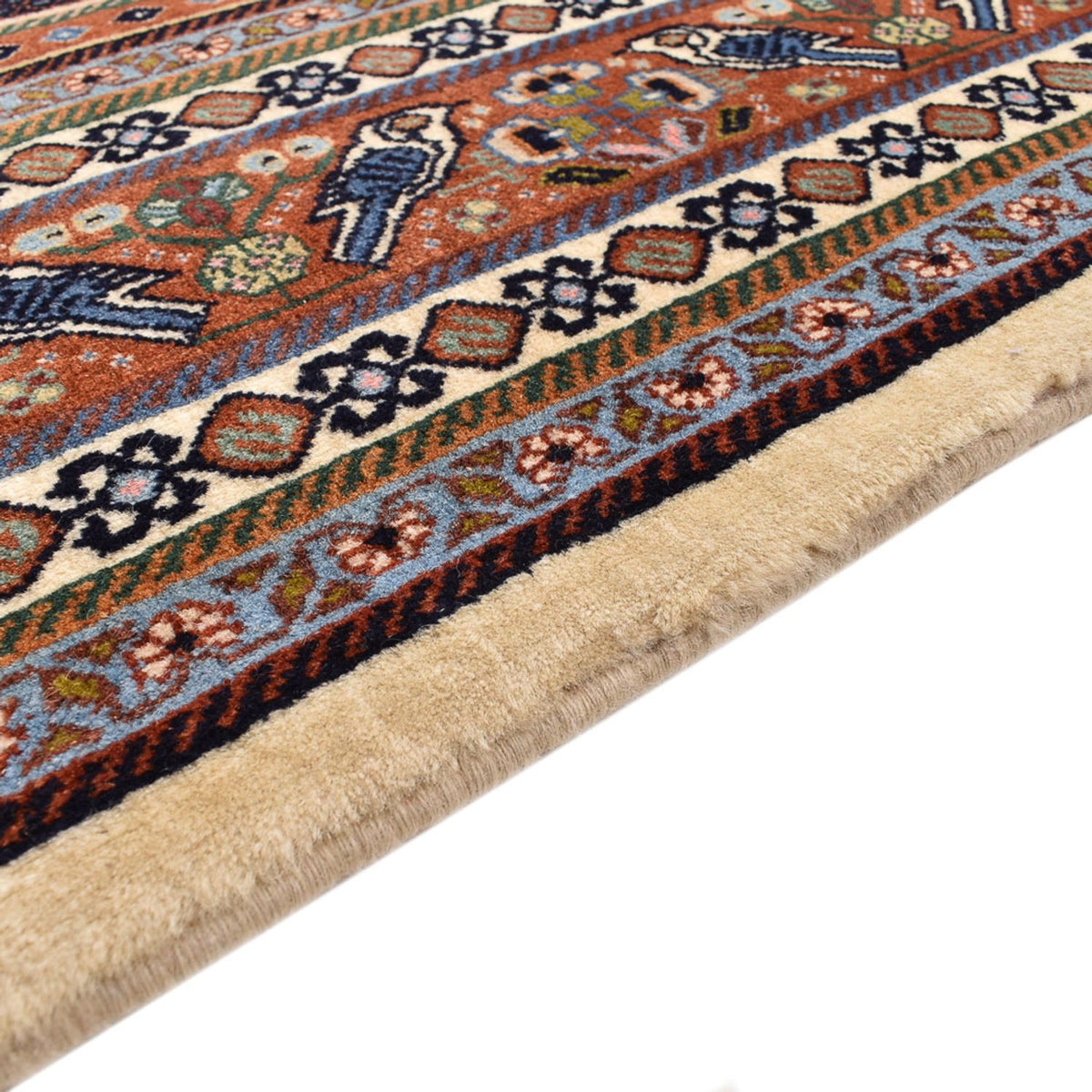 Gabbeh-matta - Kashkuli Persiska - 295 x 205 cm - beige