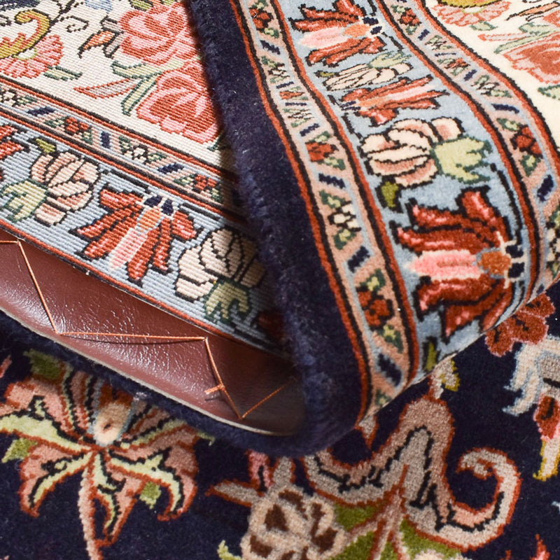 Persisk matta - Bijar - 304 x 200 cm - mörkblå