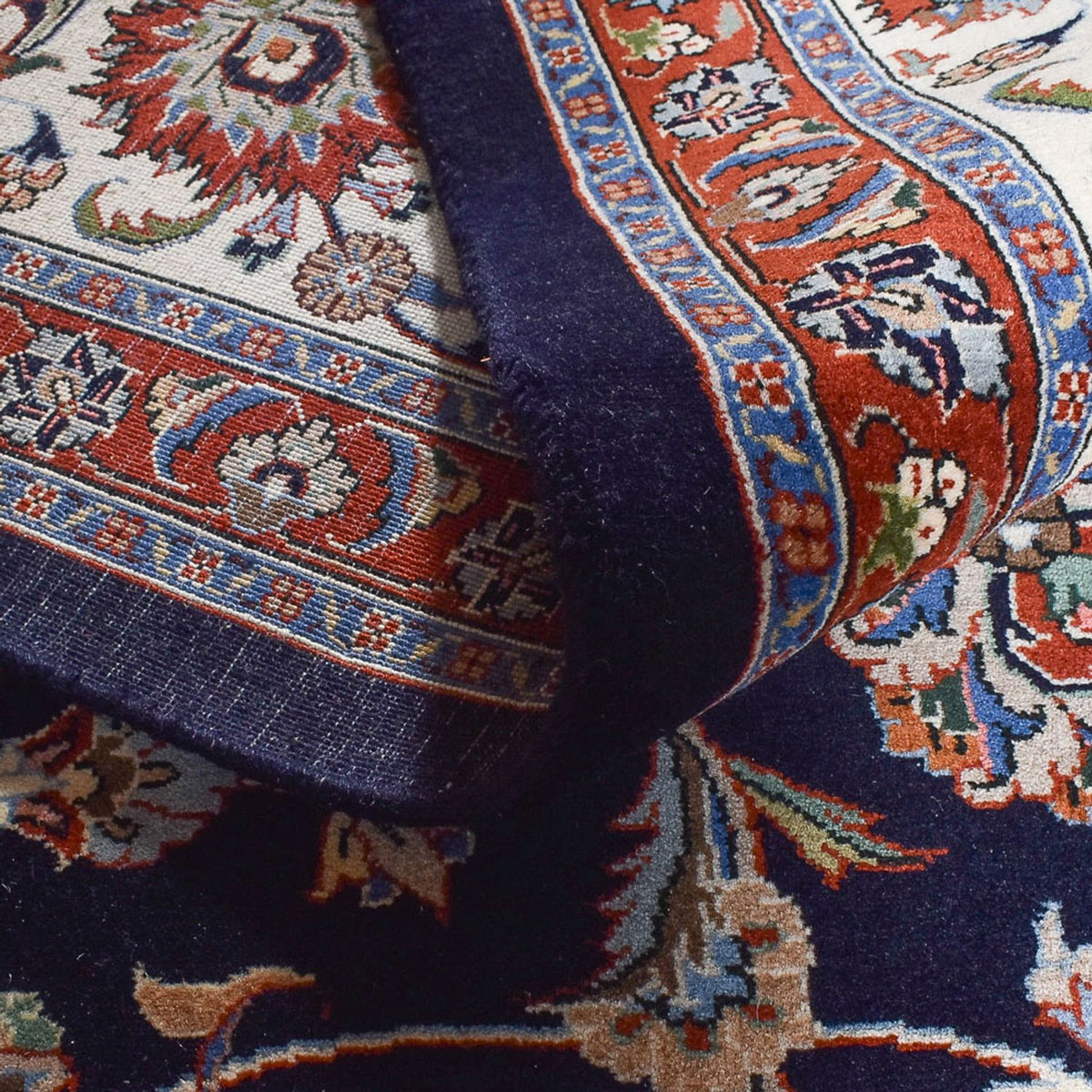 Persisk matta - Classic - 350 x 301 cm - mörkblå