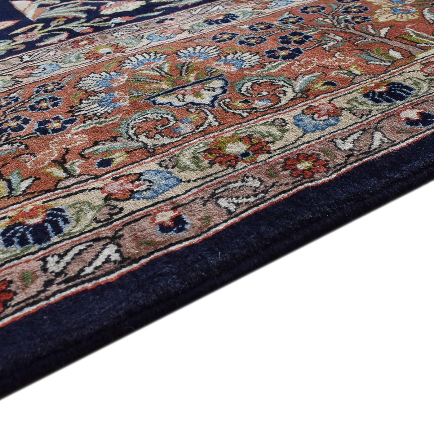Persisk matta - Classic - Kungliga - 380 x 258 cm - mörkblå