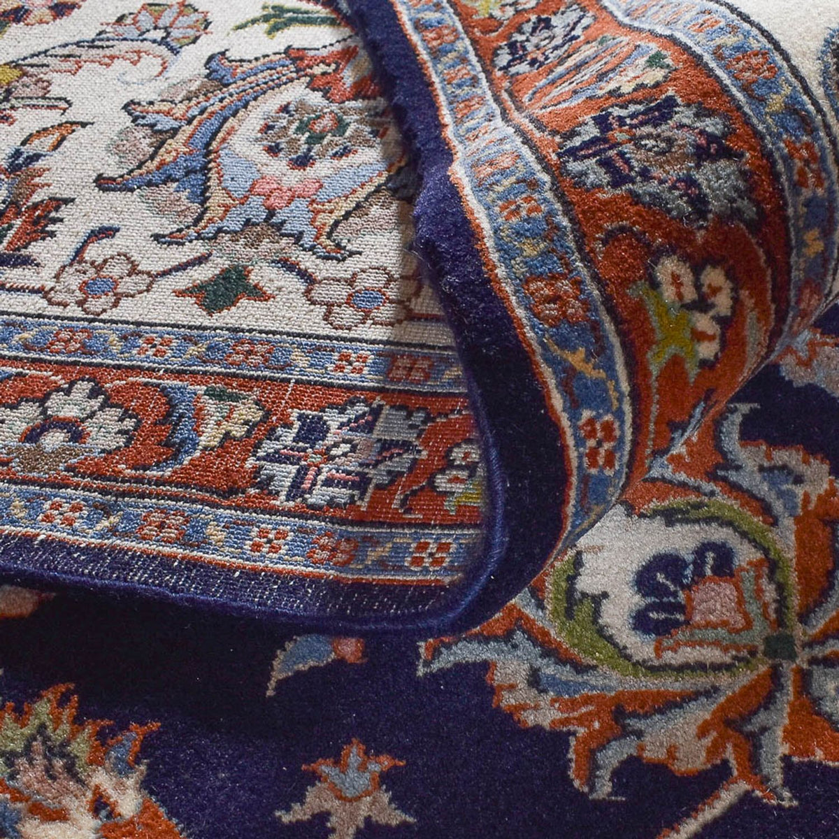 Persisk matta - Classic - 338 x 294 cm - mörkblå