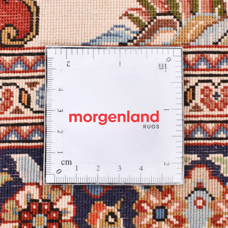 Persisk matta - Ghom - Kunglig - 204 x 132 cm - beige