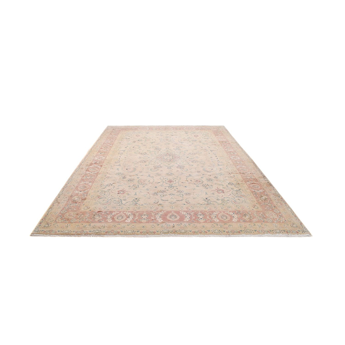 Persisk matta - Tabriz - 401 x 301 cm - beige