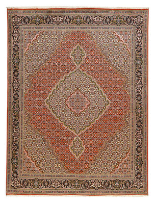 Persisk matta - Tabriz - Royal - 200 x 152 cm - röd