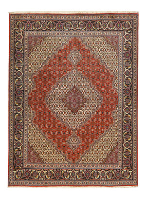 Persisk matta - Tabriz - Royal - 198 x 149 cm - röd