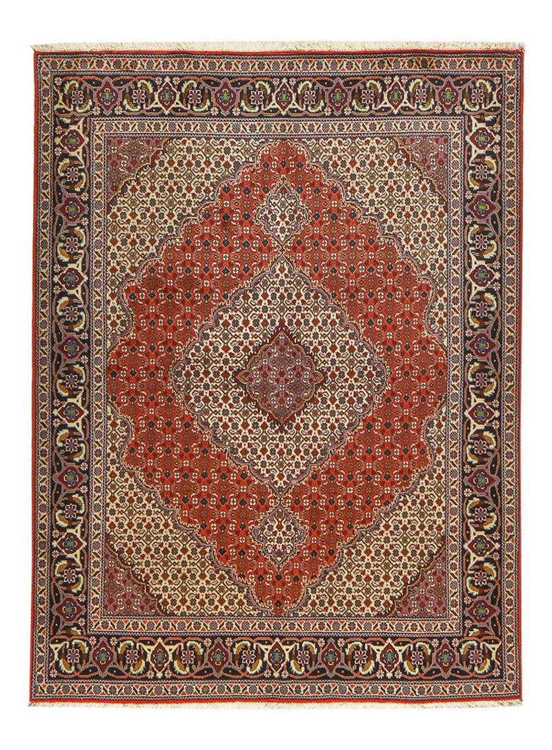 Persisk matta - Tabriz - Royal - 198 x 149 cm - röd