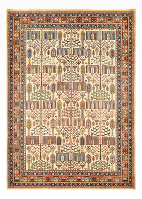 Gabbeh-matta - Kashkuli Persiska - 290 x 205 cm - ljusbeige