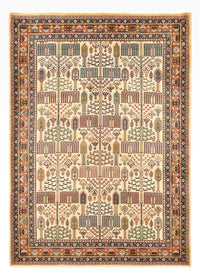 Gabbeh-matta - Kashkuli Persiska - 290 x 205 cm - ljusbeige