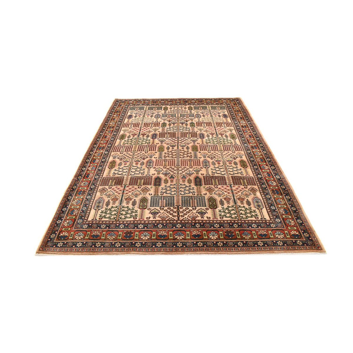Gabbeh-matta - Kashkuli Persiska - 290 x 205 cm - ljusbeige