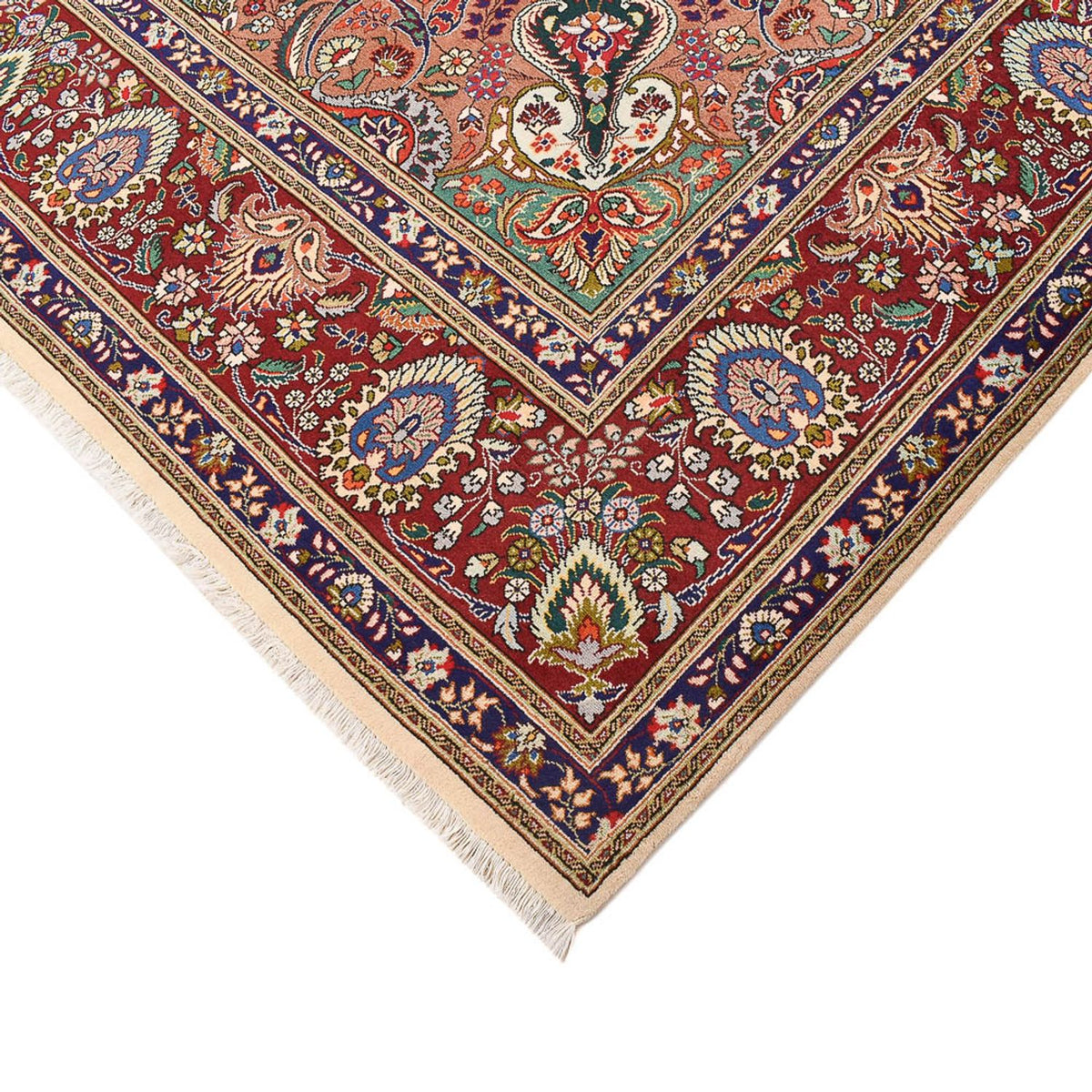 Persisk matta - Tabriz - Royal - 367 x 252 cm - beige
