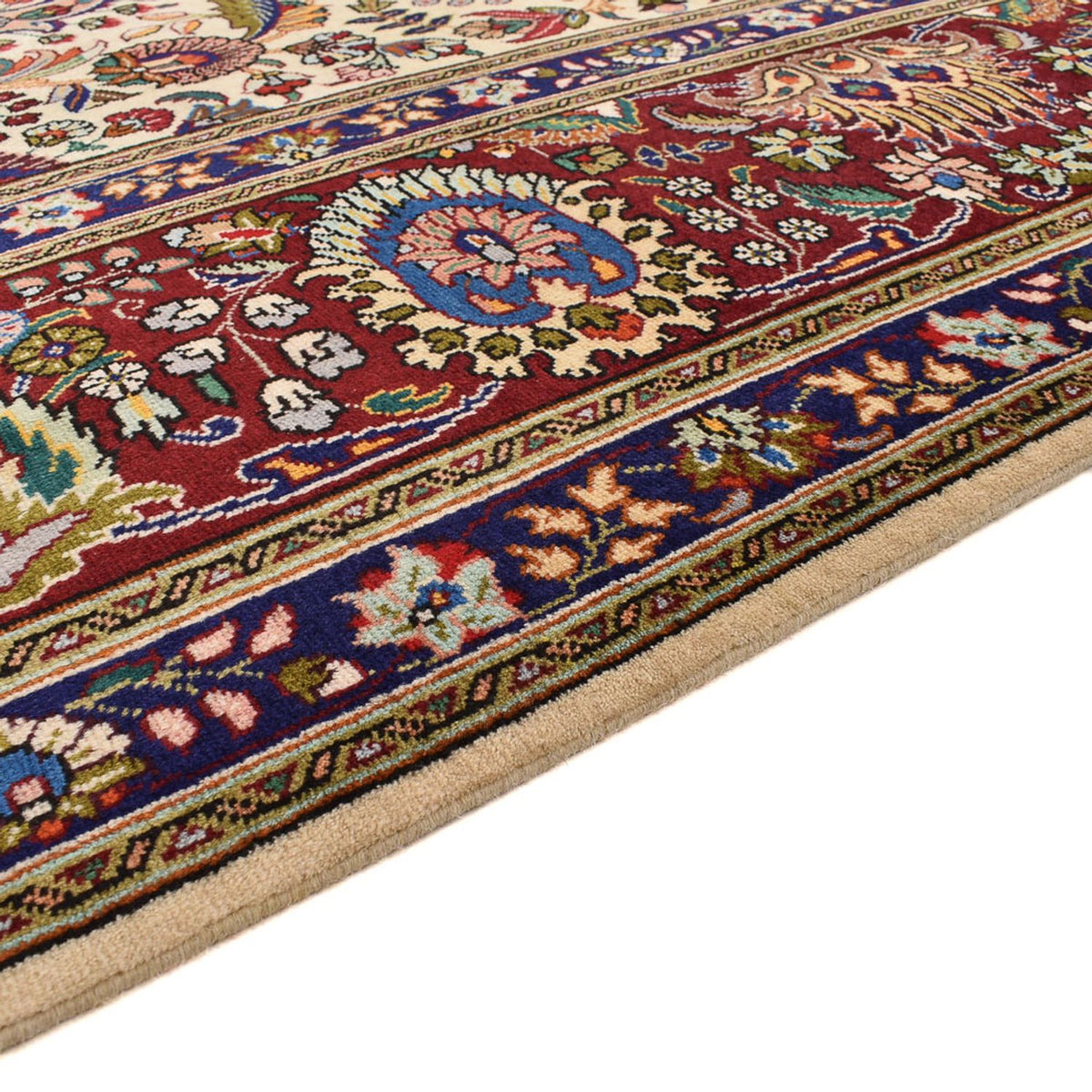 Persisk matta - Tabriz - Royal - 367 x 252 cm - beige