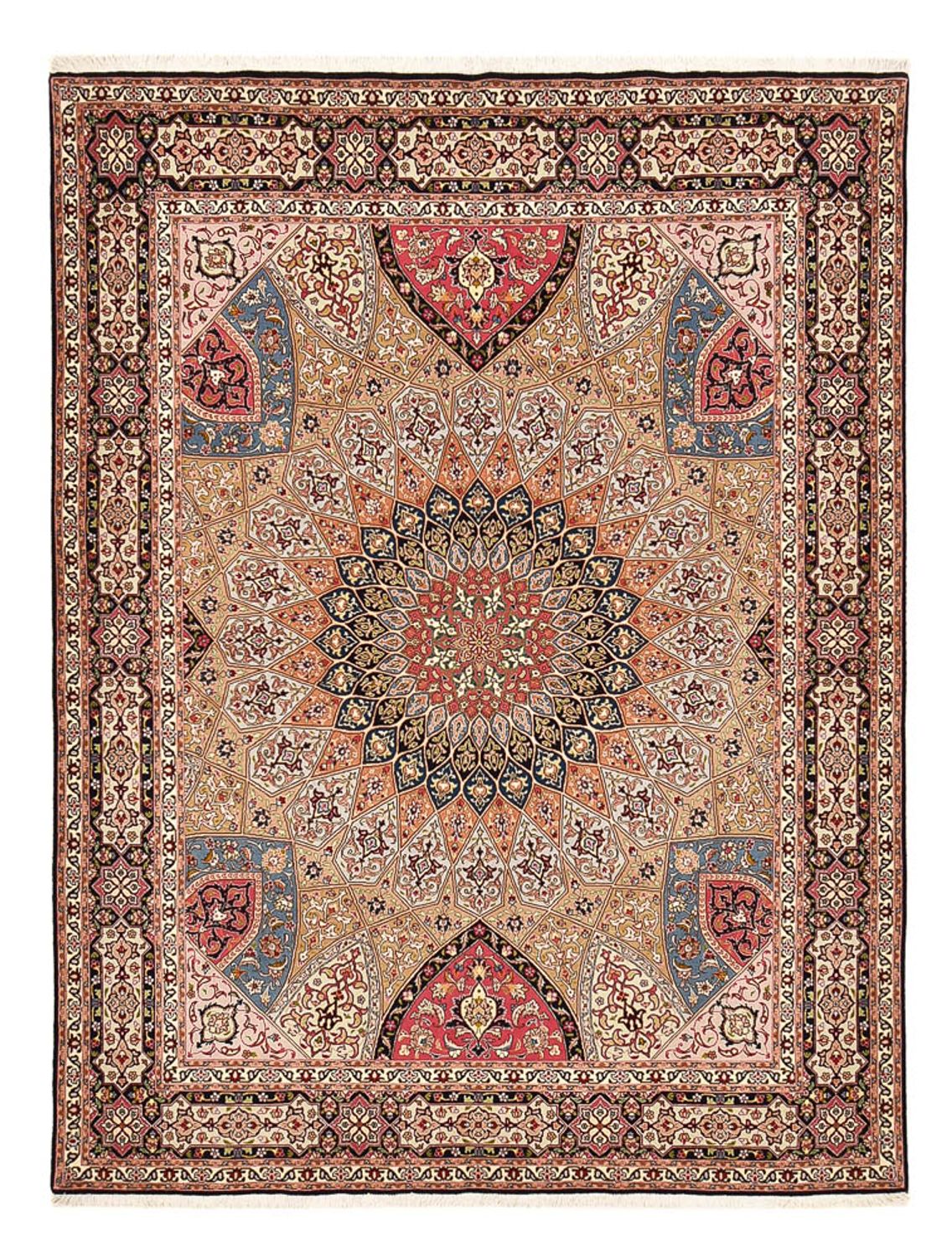Persisk matta - Tabriz - Royal - 260 x 200 cm - beige