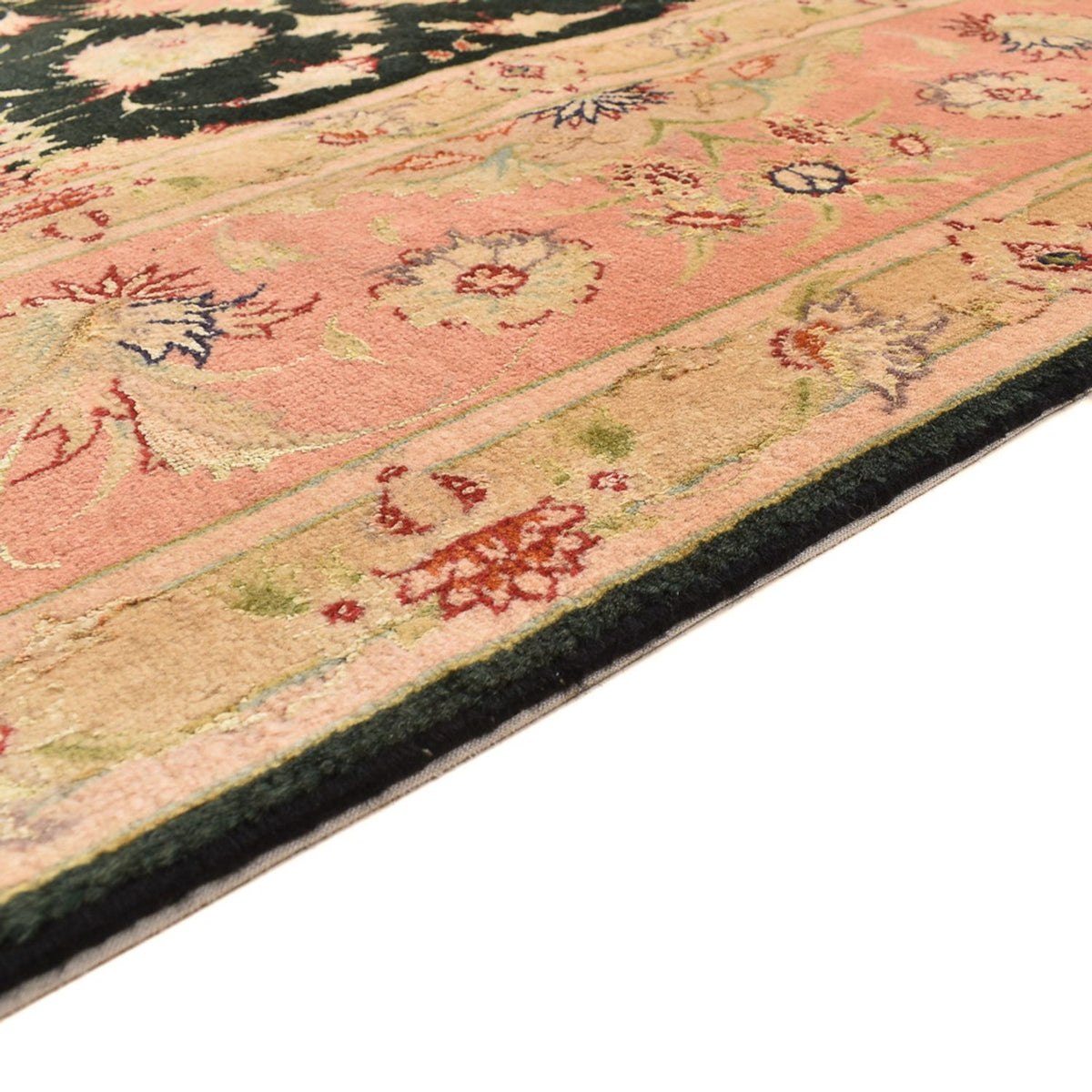 Persisk matta - Tabriz - Royal kvadrat  - 202 x 196 cm - mörkblå