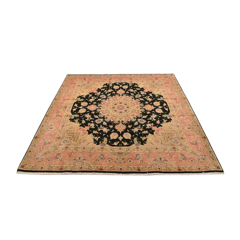 Persisk matta - Tabriz - Royal kvadrat  - 202 x 196 cm - mörkblå