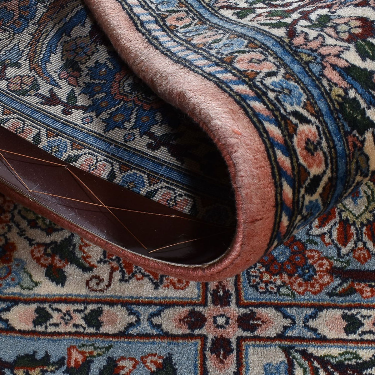 Persisk matta - Nomadic - 348 x 258 cm - ljusblå