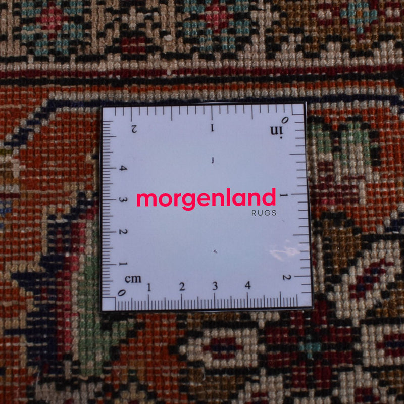 Persisk matta - Tabriz - 289 x 198 cm - mörkblå