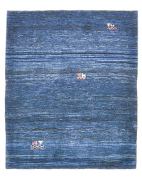 Gabbeh-matta - Loribaft Persian - 143 x 119 cm - mörkblå