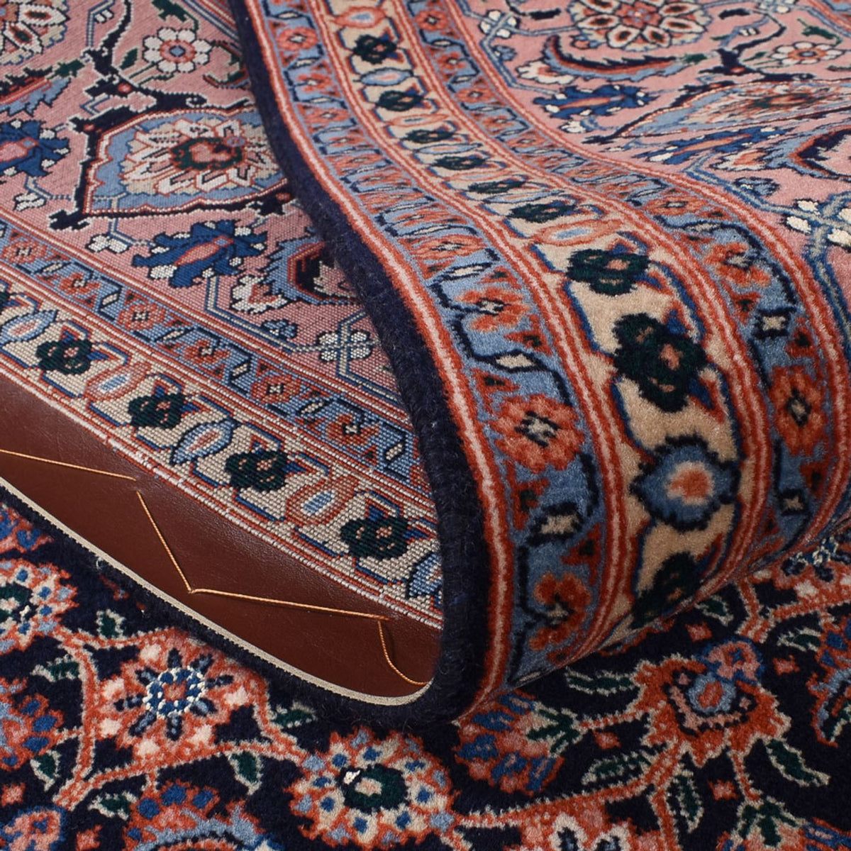 Persisk matta - Tabriz - Royal - 293 x 190 cm - ljusröd