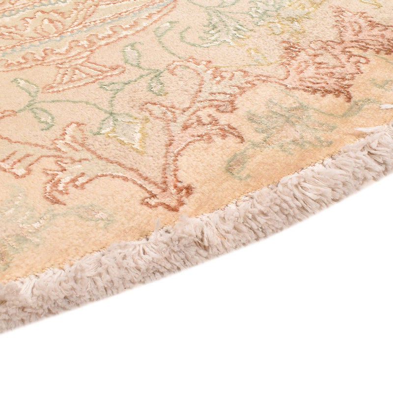 Persisk matta - Tabriz - Royal runt  - 200 x 200 cm - beige