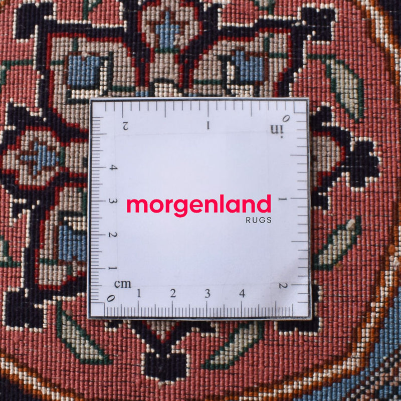 Persisk matta - Tabriz - Royal runt  - 250 x 250 cm - flerfärgad