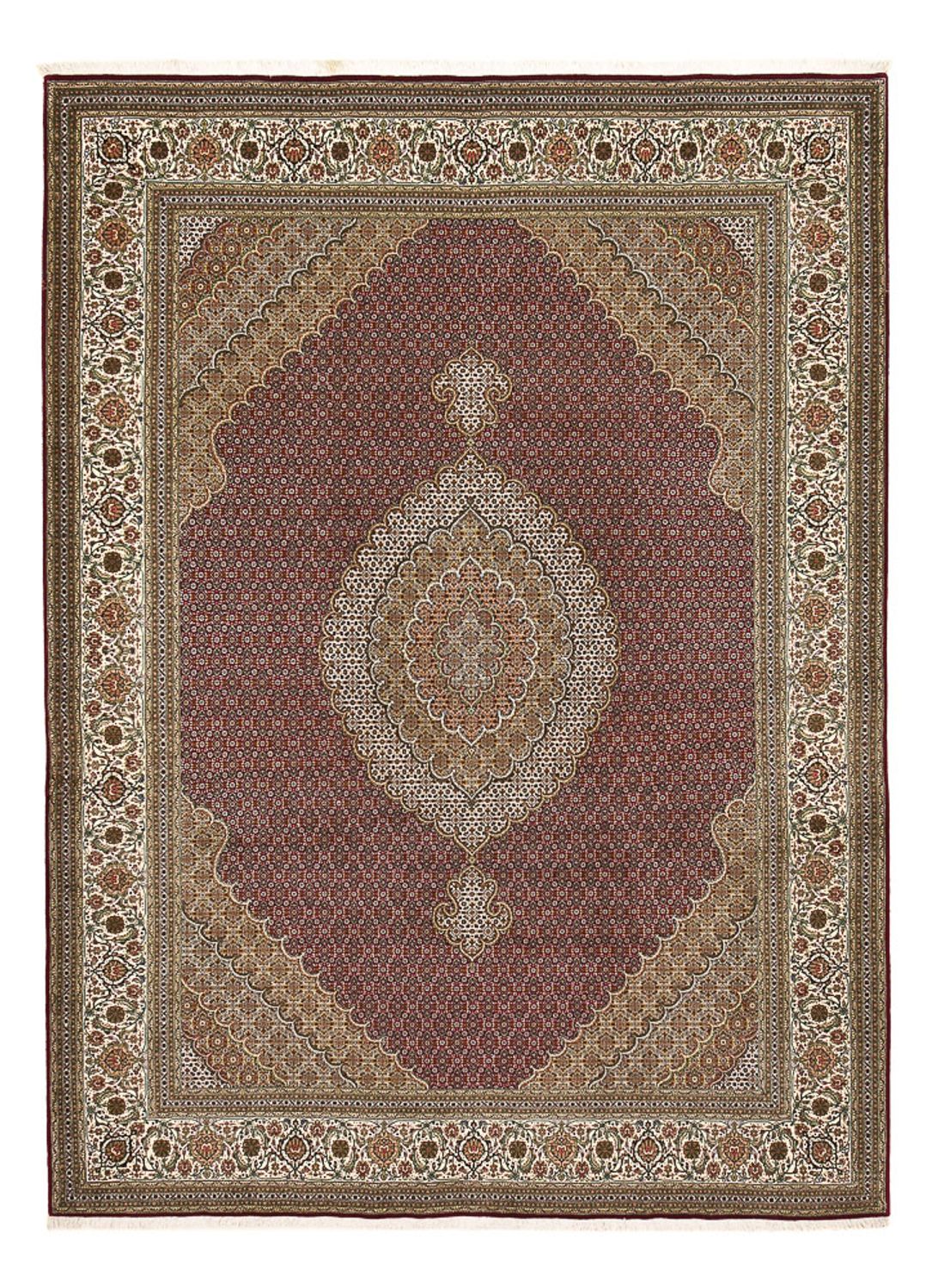 Persisk matta - Tabriz - Royal - 346 x 255 cm - rost