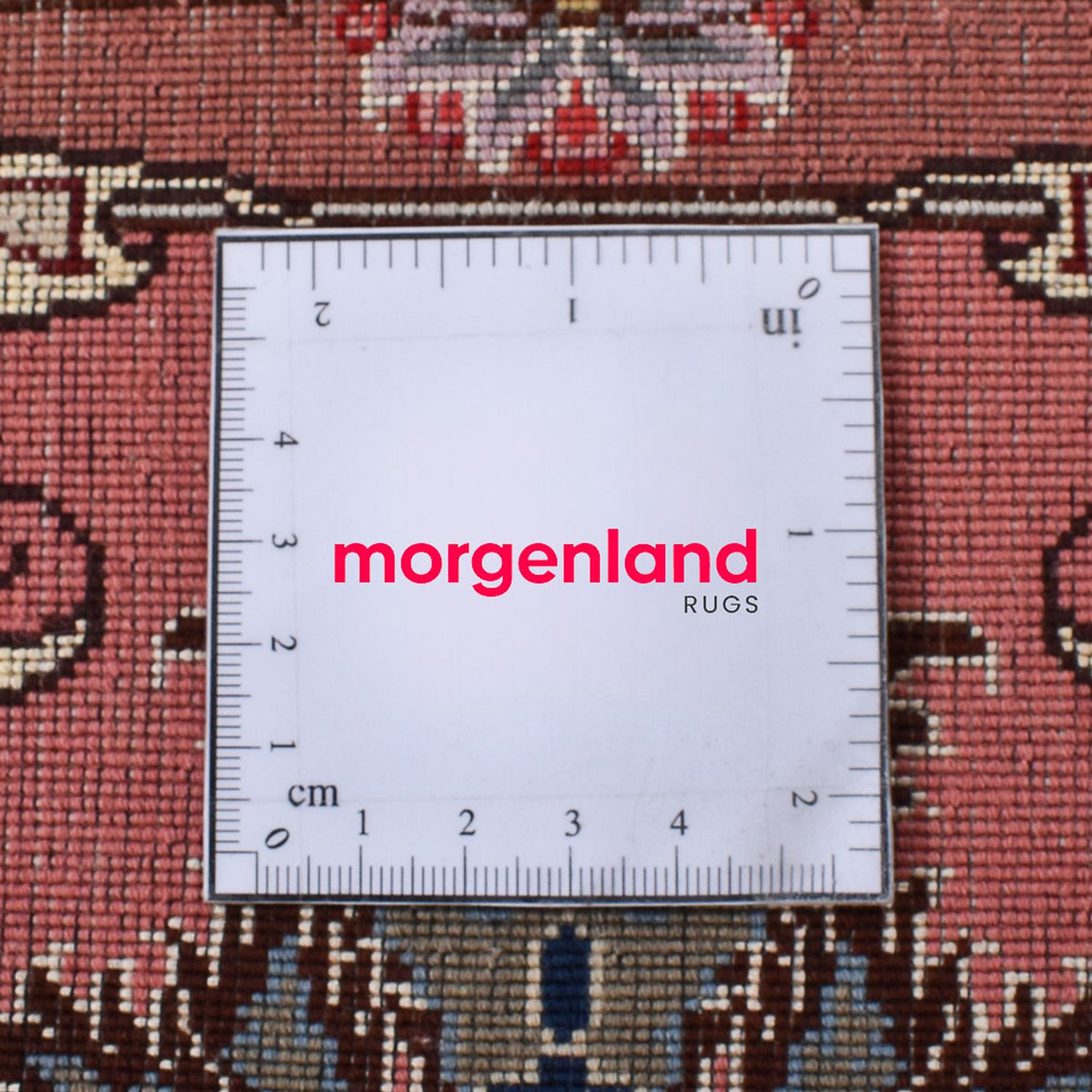 Persisk matta - Tabriz - Premium runt  - 250 x 250 cm - mörkblå