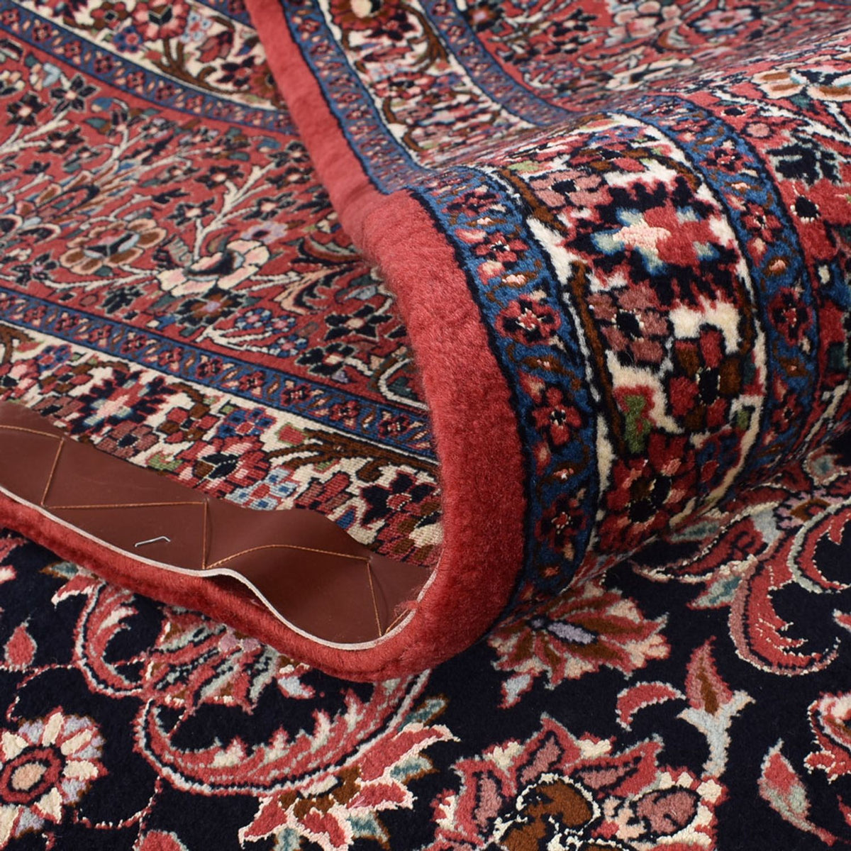 Persisk matta - Bijar - 392 x 303 cm - ljusröd