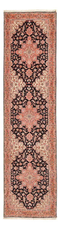 Runner Persisk matta - Tabriz - Royal - 352 x 90 cm - ljusröd