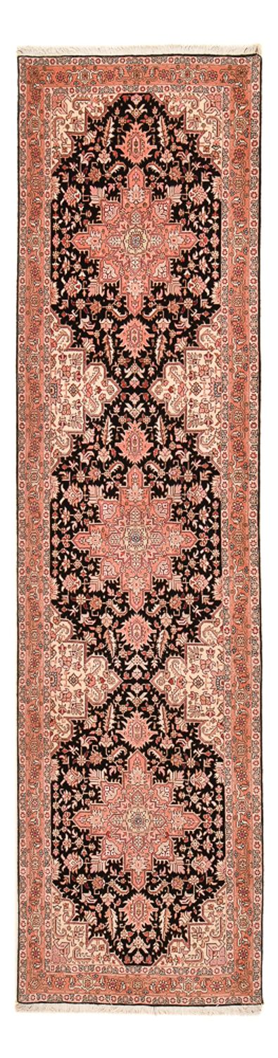 Runner Persisk matta - Tabriz - Royal - 352 x 90 cm - ljusröd