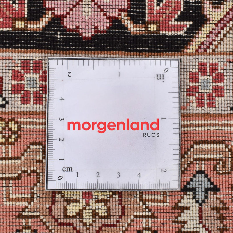 Runner Persisk matta - Tabriz - Royal - 352 x 90 cm - ljusröd