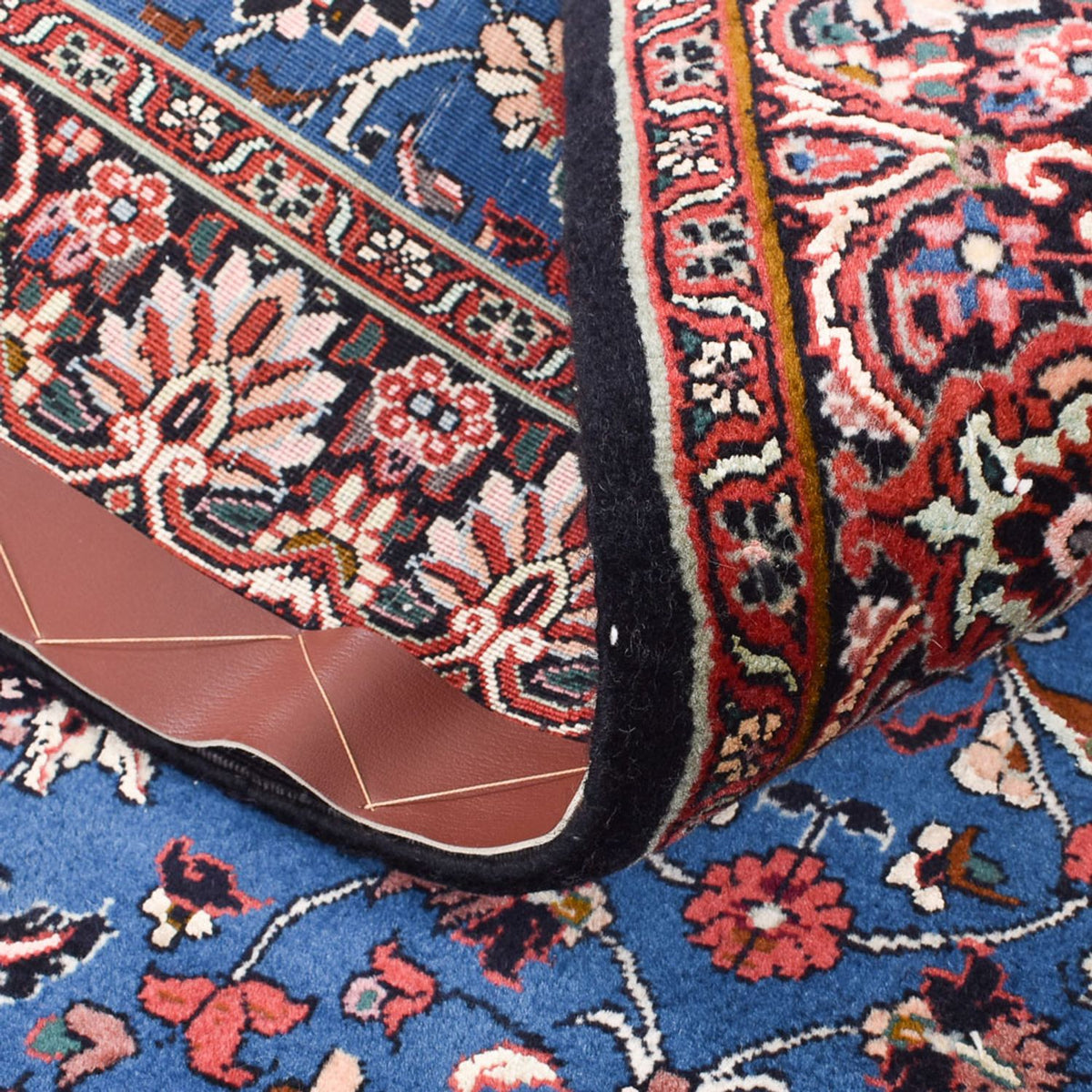 Persisk matta - Bijar - 180 x 111 cm - blå