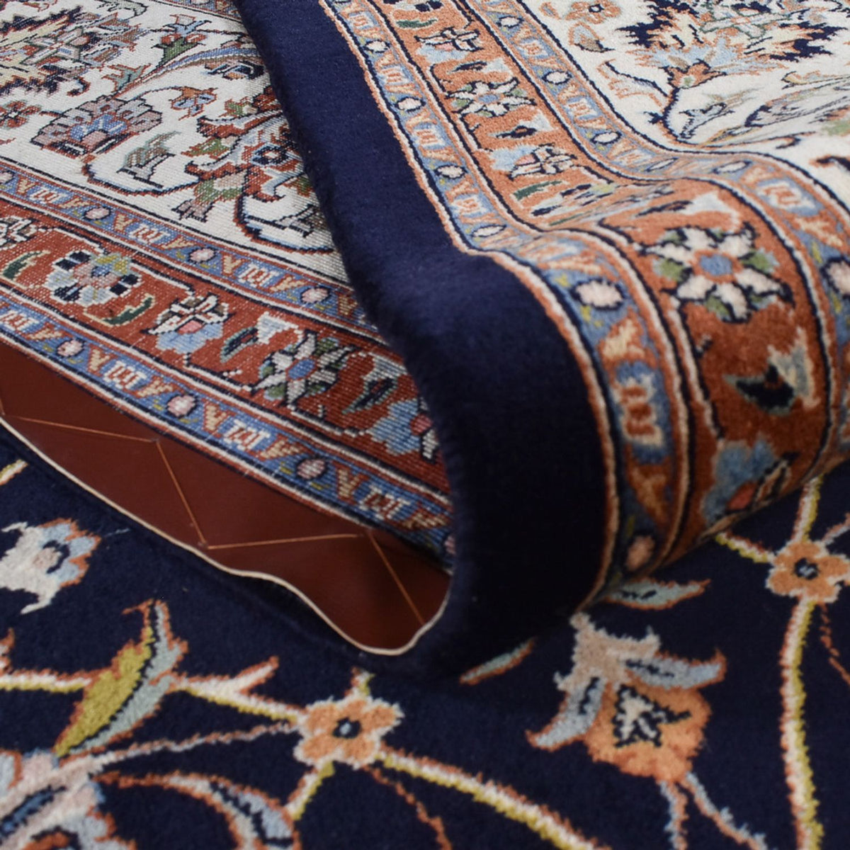 Persisk matta - Classic - Kungliga - 333 x 248 cm - mörkblå