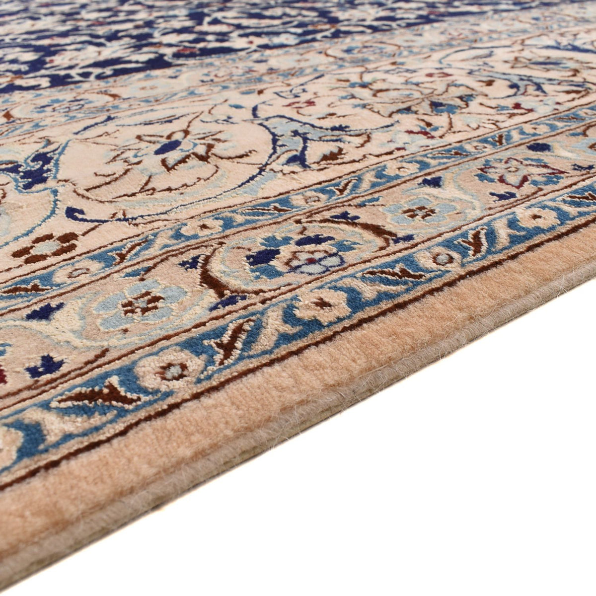 Persisk matta - Nain - Premium - 351 x 253 cm - mörkblå