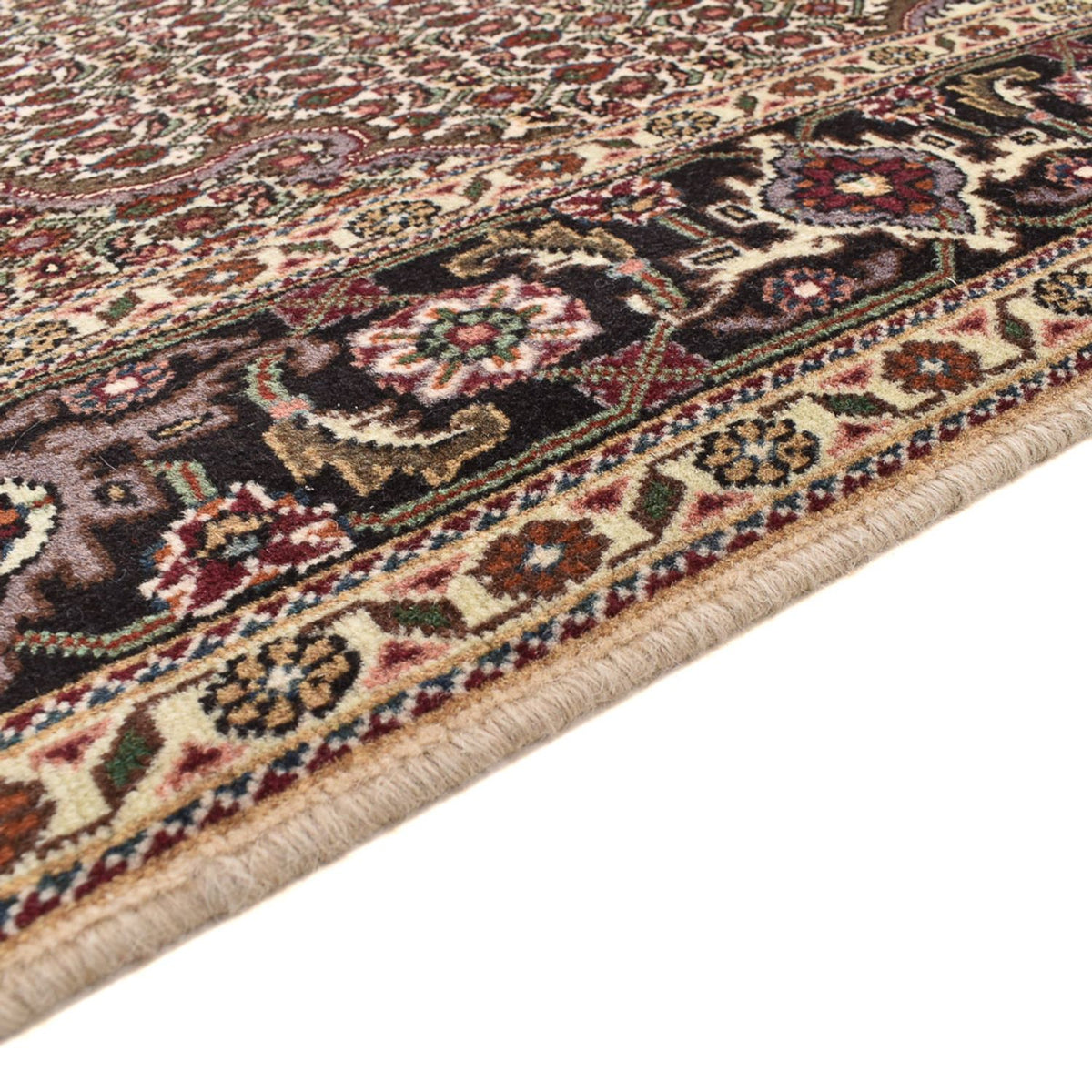 Persisk matta - Tabriz - Royal kvadrat  - 202 x 200 cm - brun
