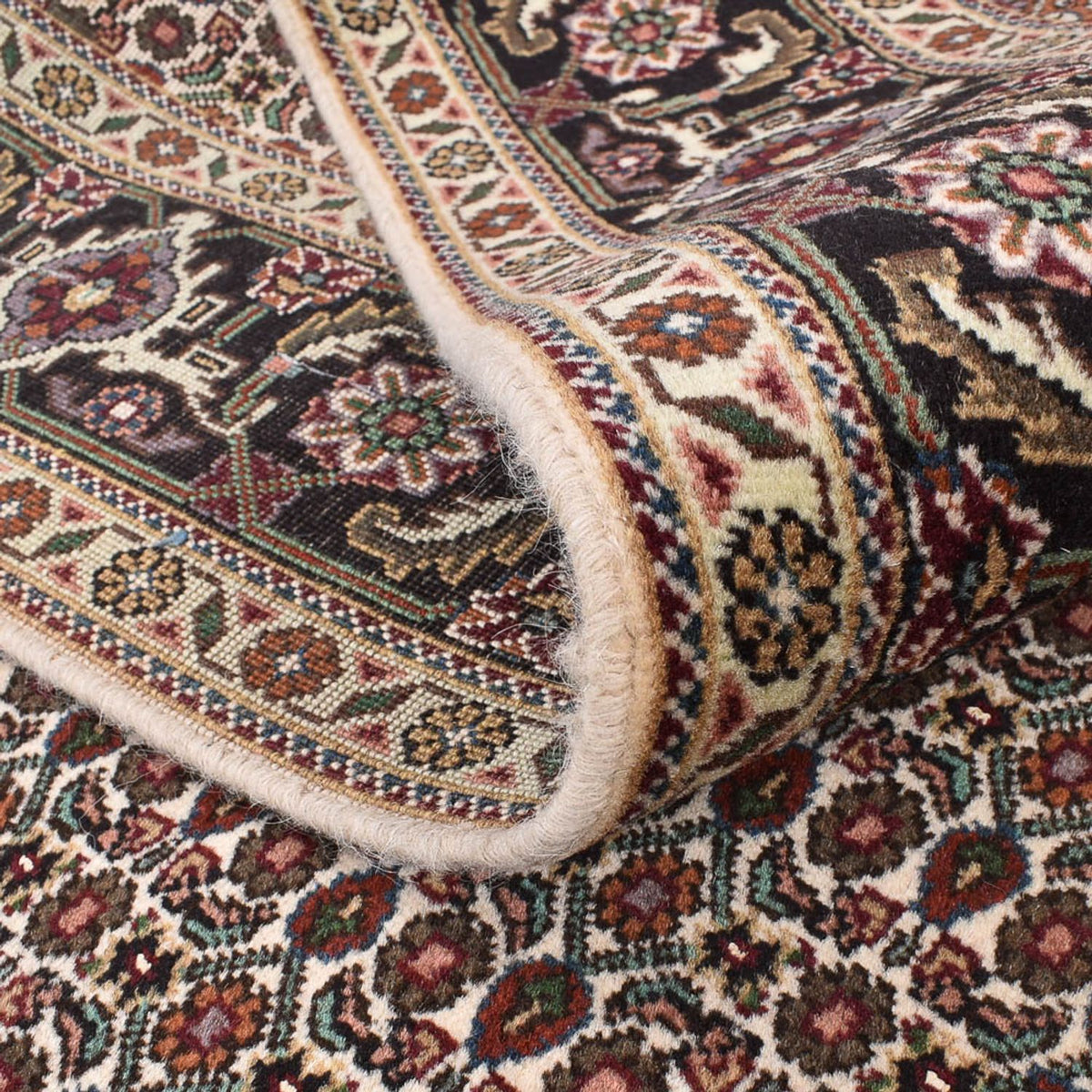 Persisk matta - Tabriz - Royal kvadrat  - 202 x 200 cm - brun