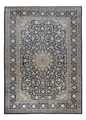 Persisk matta - Classic - 346 x 248 cm - mörkblå