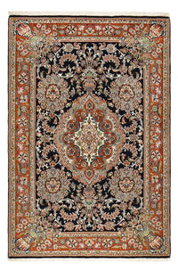 Persisk matta - Ghom - Kunglig - 208 x 137 cm - mörk beige
