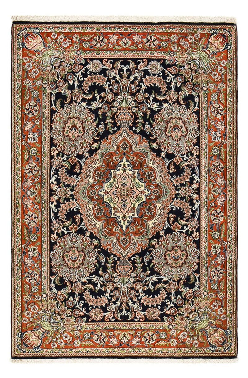 Persisk matta - Ghom - Kunglig - 208 x 137 cm - mörk beige