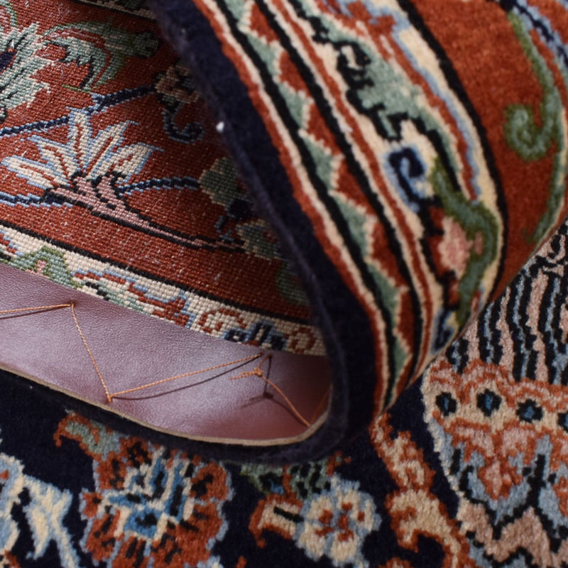 Persisk matta - Ghom - Kunglig - 208 x 137 cm - mörk beige