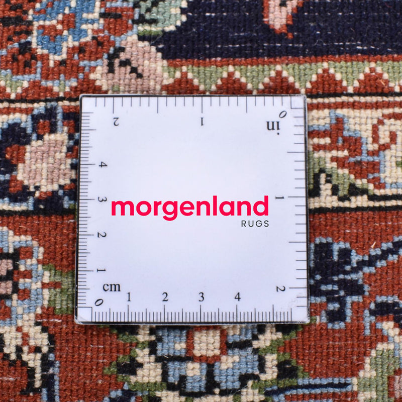 Persisk matta - Ghom - Kunglig - 208 x 137 cm - mörk beige