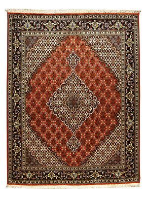 Persisk matta - Tabriz - Royal - 194 x 153 cm - röd