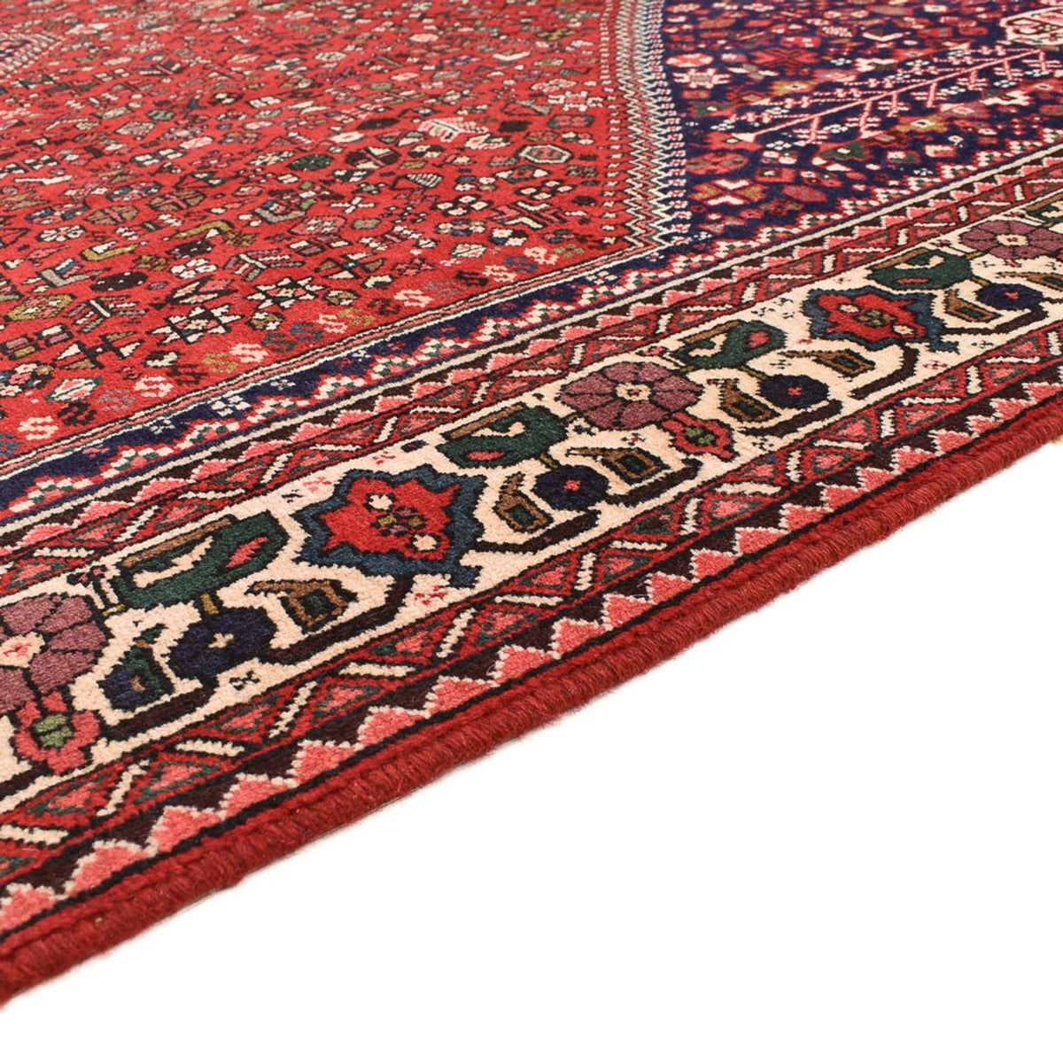 Persisk matta - Nomadic kvadrat  - 198 x 198 cm - röd