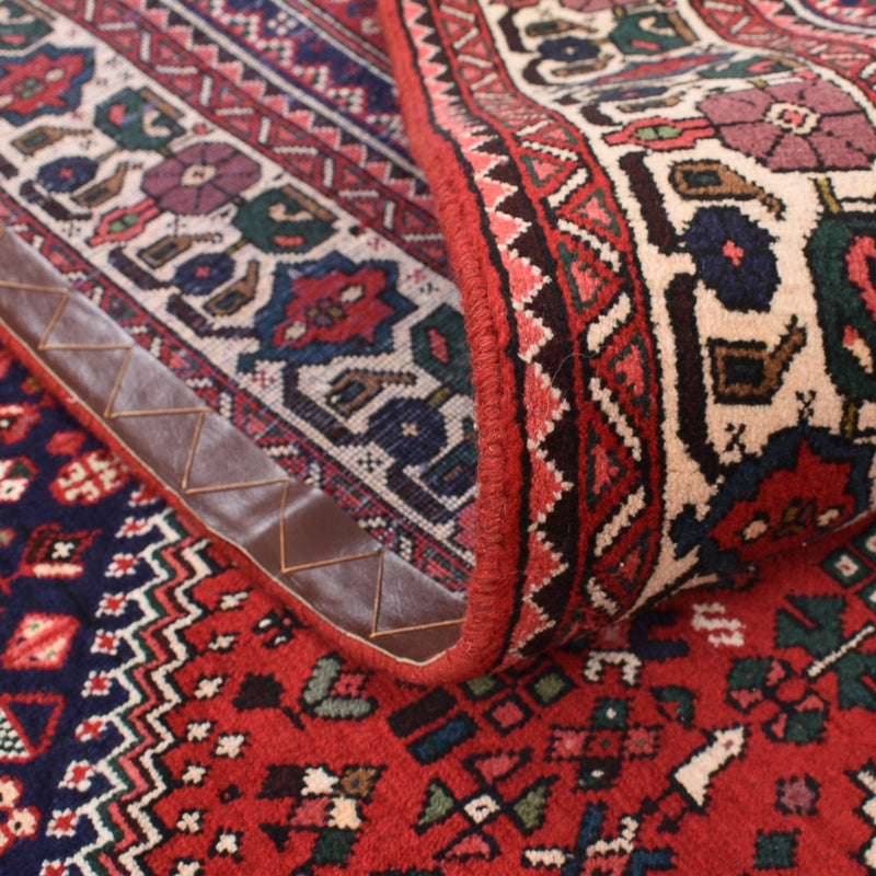 Persisk matta - Nomadic kvadrat  - 198 x 198 cm - röd