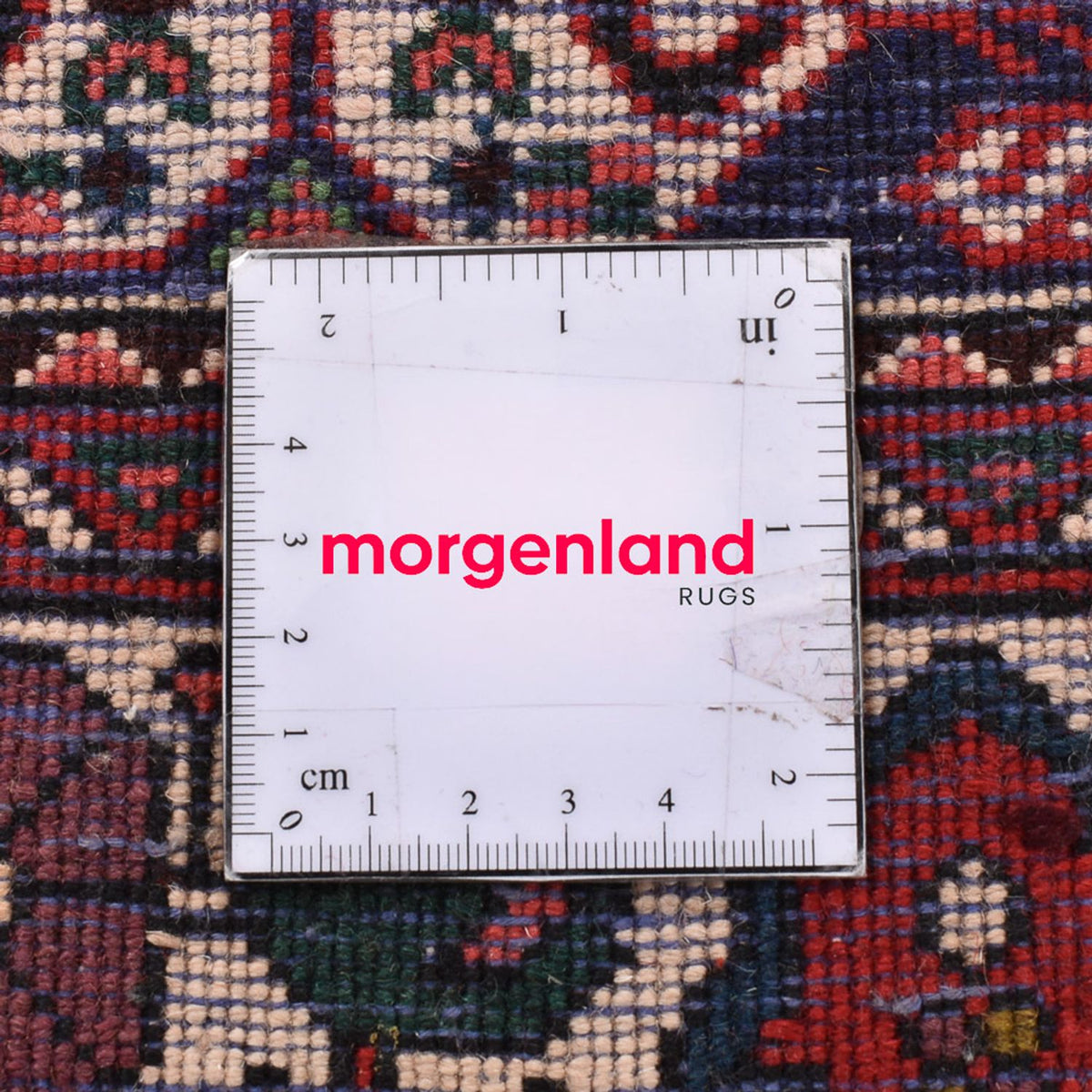 Persisk matta - Nomadic kvadrat  - 198 x 198 cm - röd